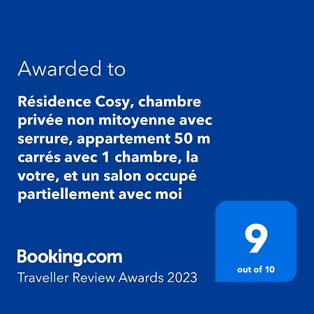 בית אירוח Cosy, Privee Non Mitoyenne Avec Serrure Dans Un De 50 M Carres Bois-Colombes